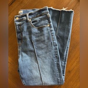 LOFT "The Kick Crop" Ankle
Denim Jeans